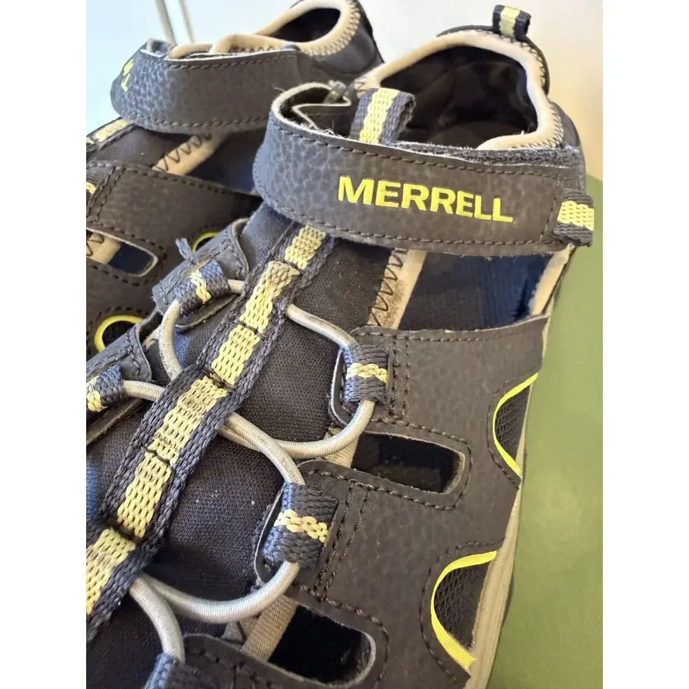 Merrell Hydro H2O Hiker Closed Toe Sandals Sporty Navy Blue MY54859 Fisherman 7
